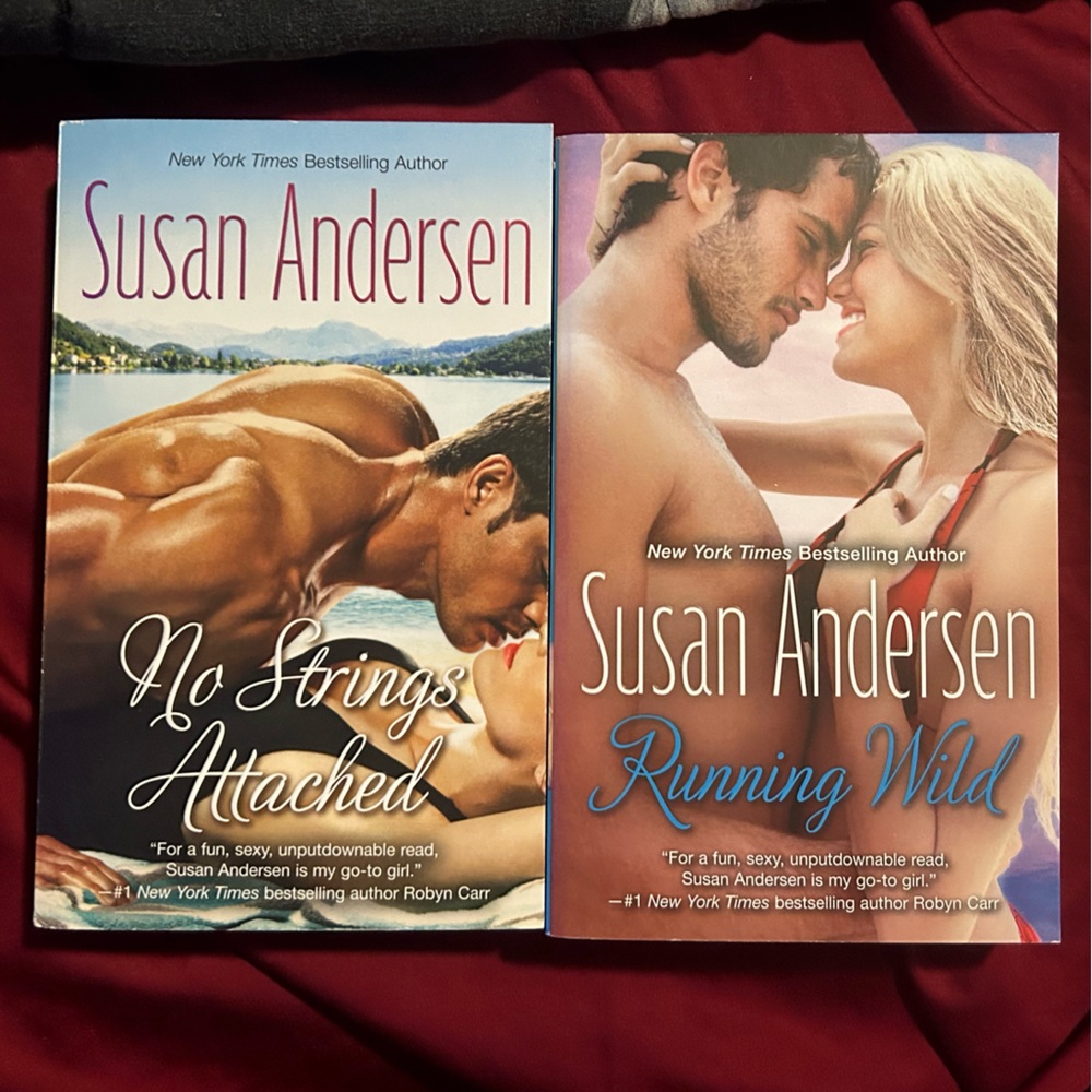 Lot of 2 Susan Anderson books. Brand new
